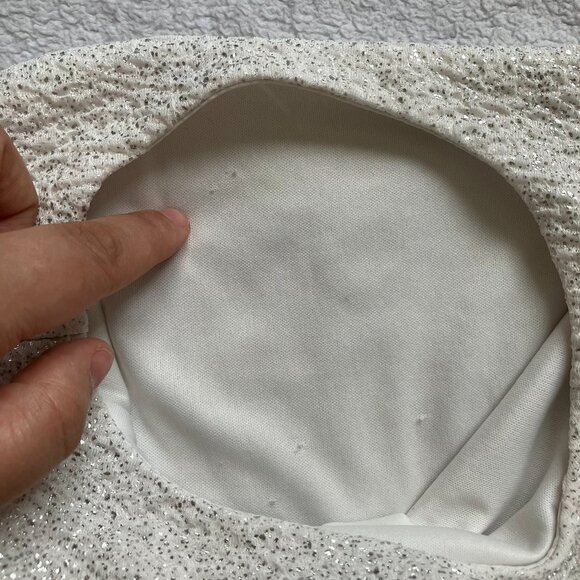 Children’s Place White Special Occasion Dress Size 5/6 | GUC Tulle Floral - Picture 13 of 16